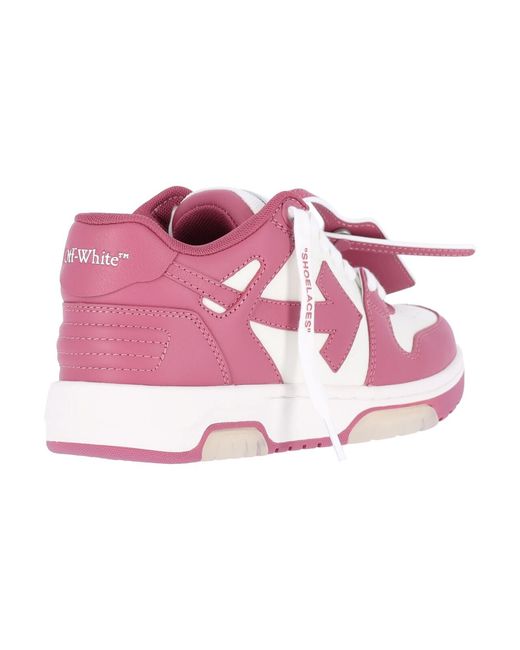 Off-White c/o Virgil Abloh Pink Sneakers "Out Of Office"