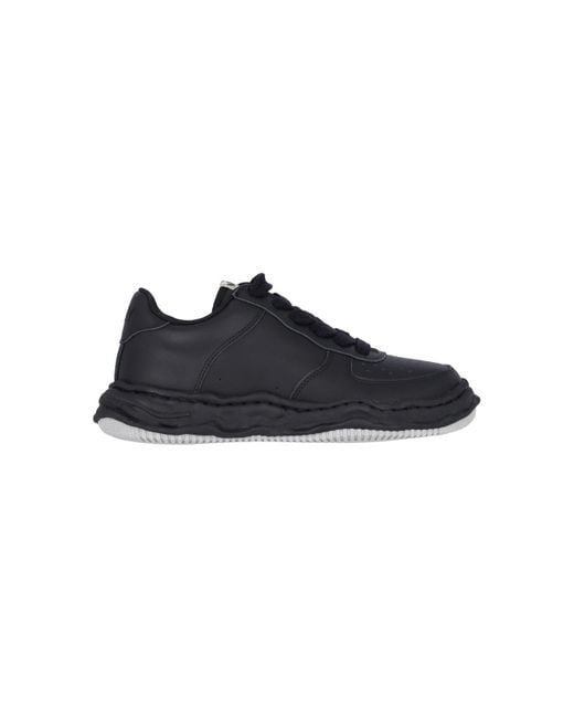 Maison Mihara Yasuhiro Blue "Og Wayne" Low-Top Sneakers