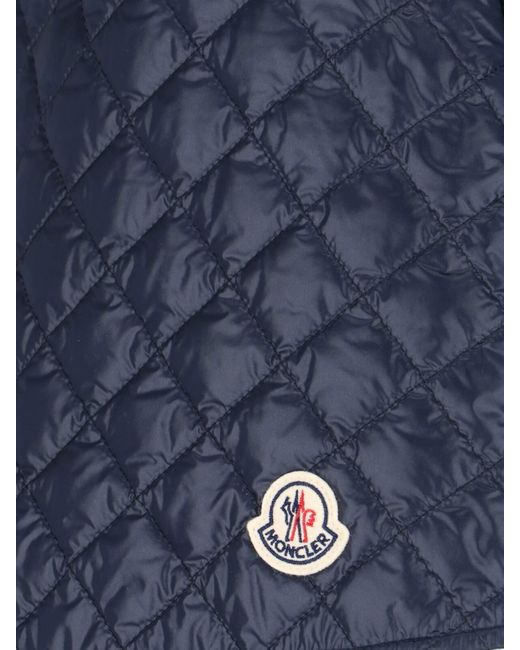 Moncler Blue Logo Mini Skirt