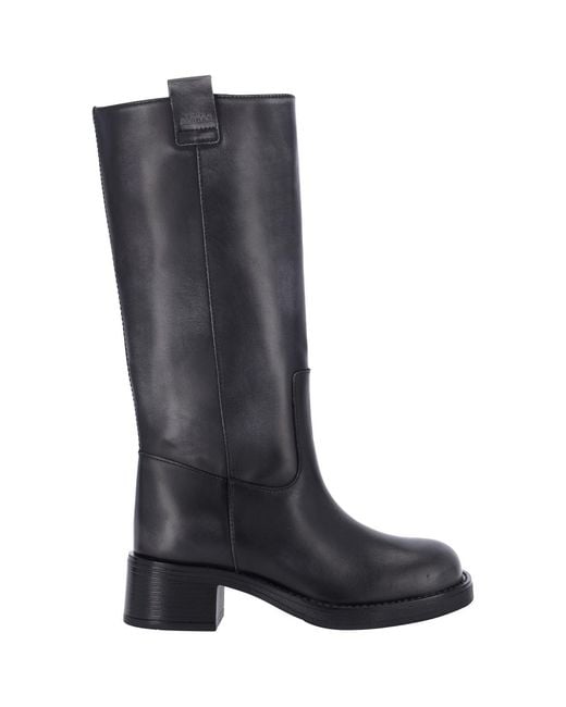 Alohas Black Boots "Sajan"