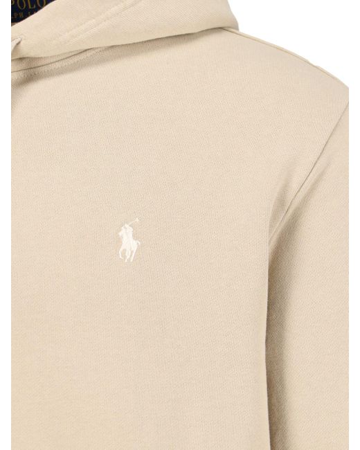 Polo Ralph Lauren Natural 'rigby Go' Logo Sweatshirt for men