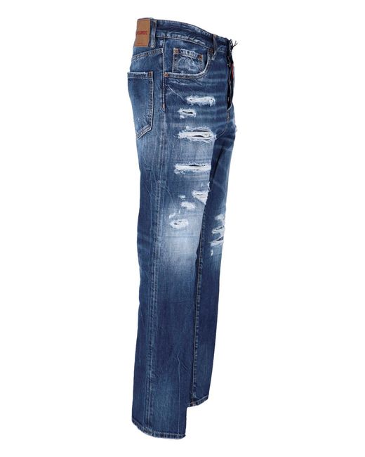 DSquared² Blue Jeans Coulisse for men