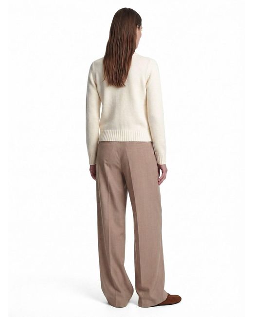 Max Mara Natural Tailored Trousers