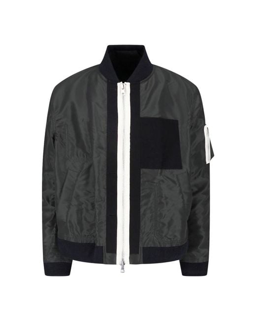 Sacai Blue Reversible Jacket for men