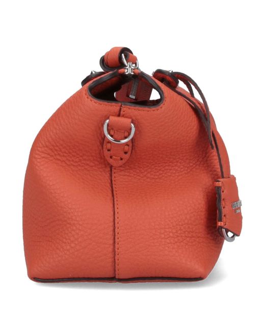 Borsa A Spalla Media "By The Way Selleria" di Fendi in Red