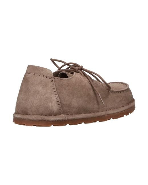 Birkenstock Brown Derby Shoes "Utti Lace"