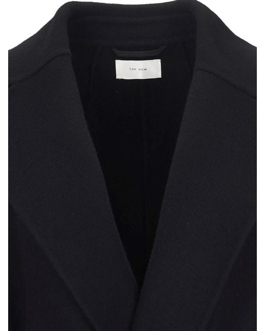 The Row Black Coat "Malika"