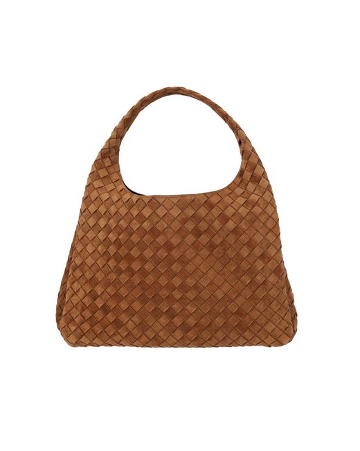 Bottega Veneta Brown "Campana" Large Handbag