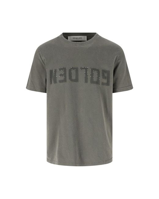 Golden Goose Deluxe Brand Gray T-Shirt for men