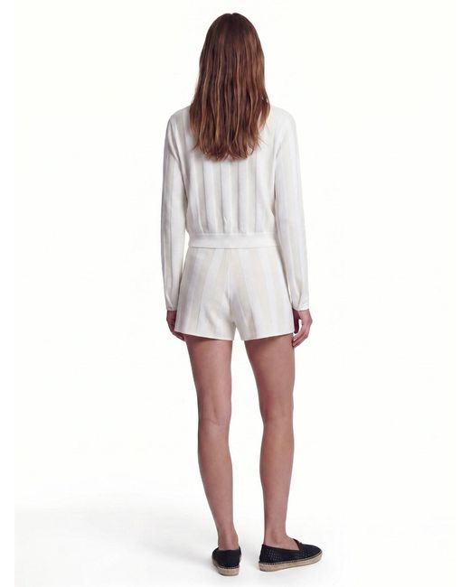 Fendi White Viscose Blouson