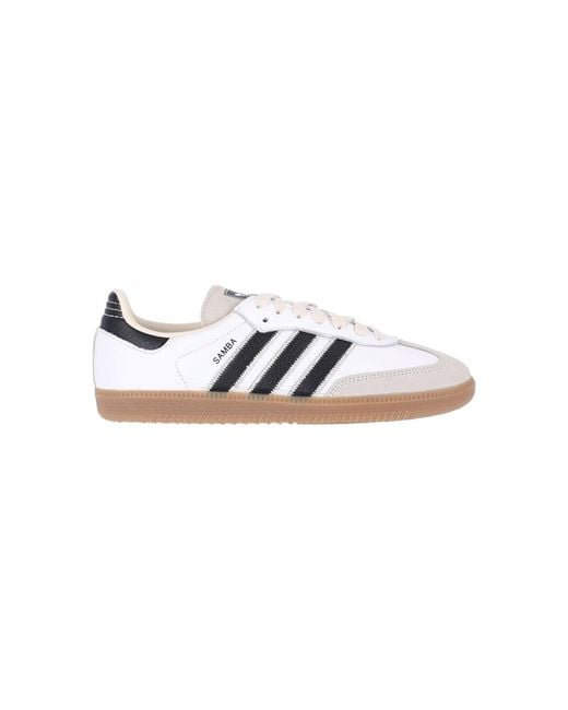 Adidas White Sneakers “Samba” for men