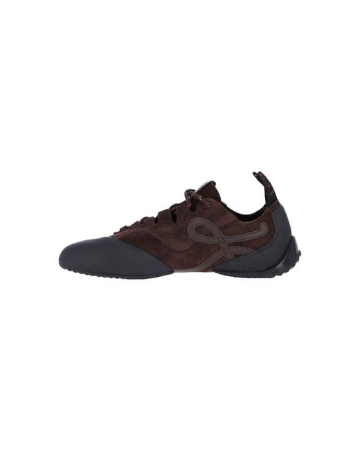 Loewe Black Sneakers "Grip"