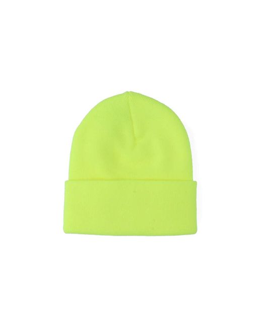Berretto Logo di Stussy in Green da Uomo