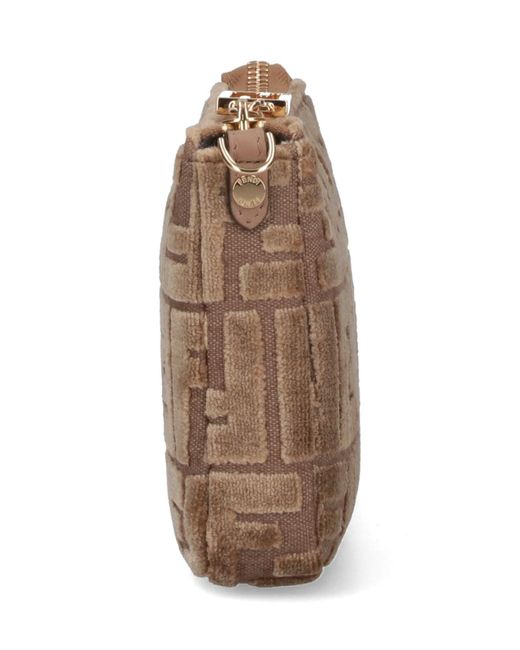 Pouch "Baguette" di Fendi in Brown