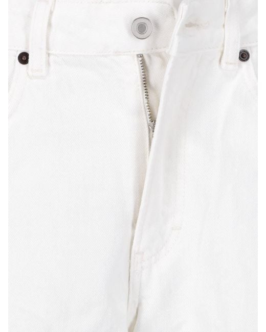 Jeanerica White Straight Jeans "Belem"