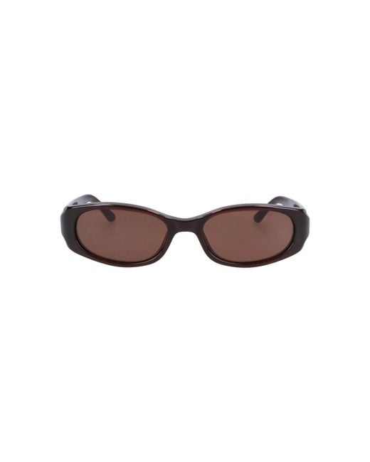 Chimi Brown X Rotate Sunglasses "Note"