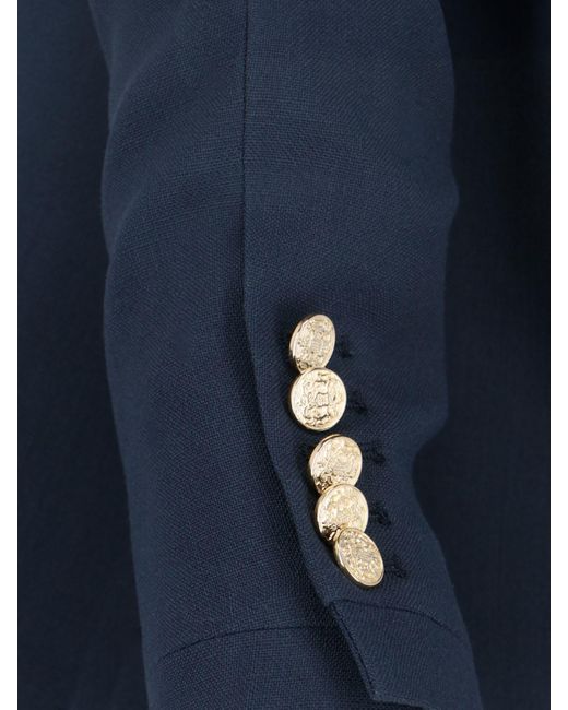 Seafarer Blue Button Detail Jacket