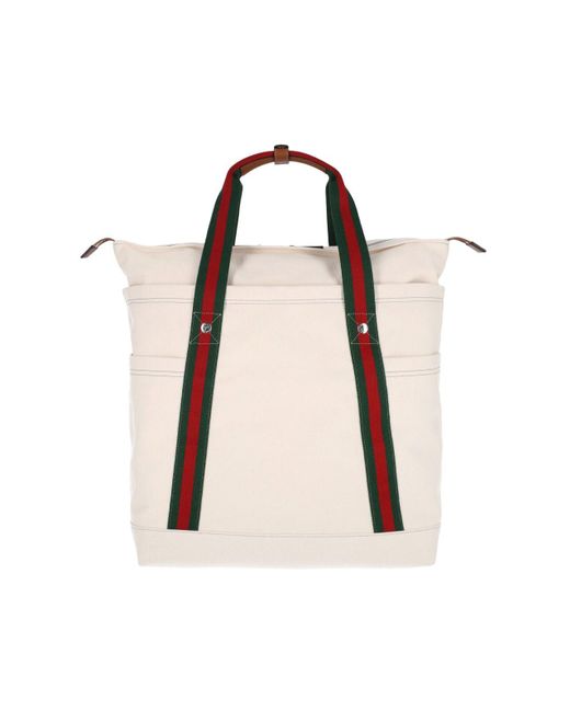 Gucci Pink Large Logo Tote Bag for men