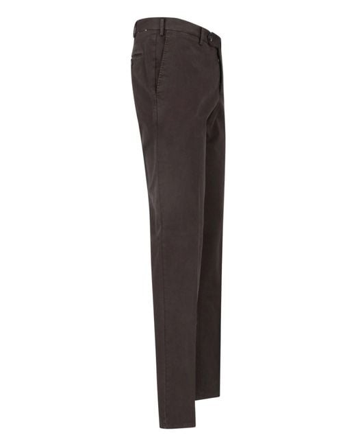 PT Torino Gray Cotton Pants for men