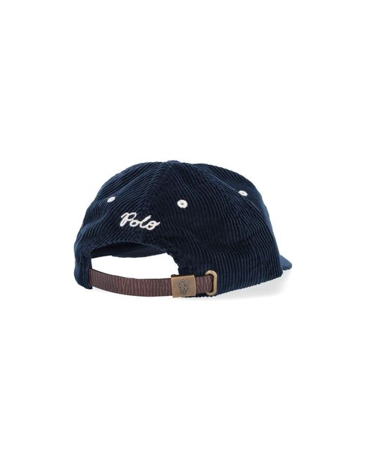 Polo Ralph Lauren Blue Hats Cotton for men