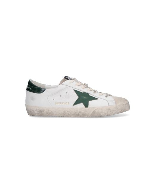 Golden Goose Deluxe Brand White Sneakers "Super-Star" for men