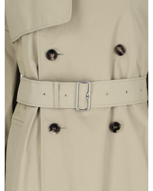 Burberry Natural Long Trench Coat "castleford"