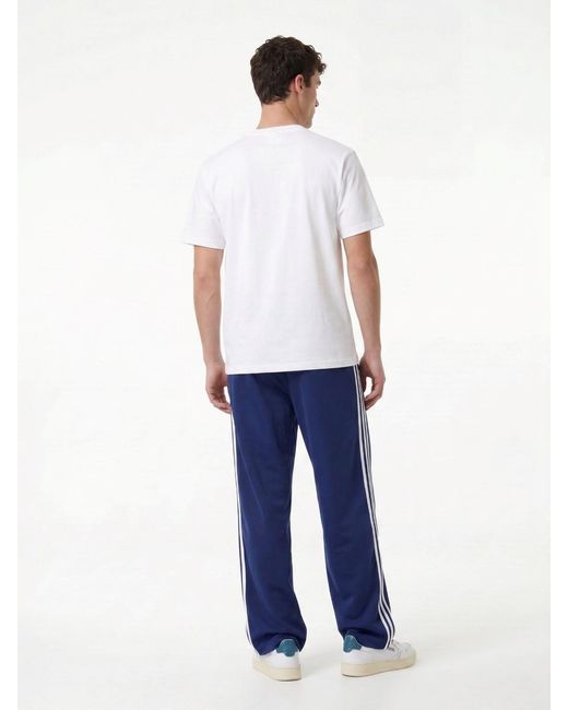 Adidas Blue Sweatpants "Firebird" for men