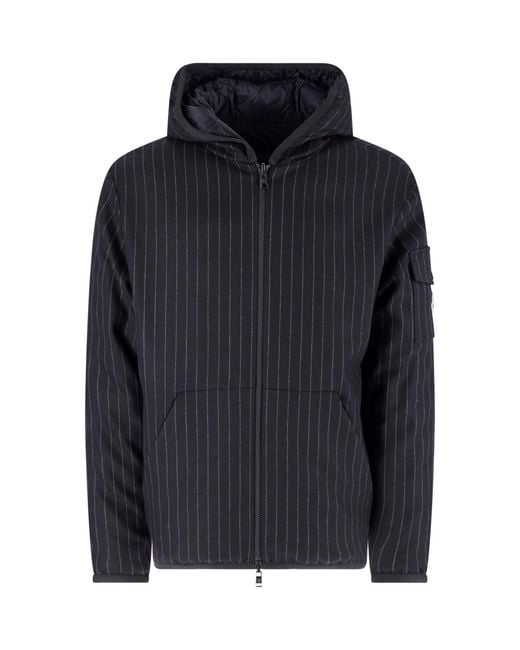 Moncler Blue Reversible Down Jacket “Ceze” for men