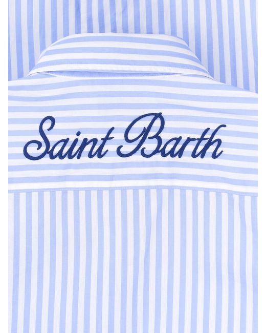 Mc2 Saint Barth Blue Shirt Brigitte