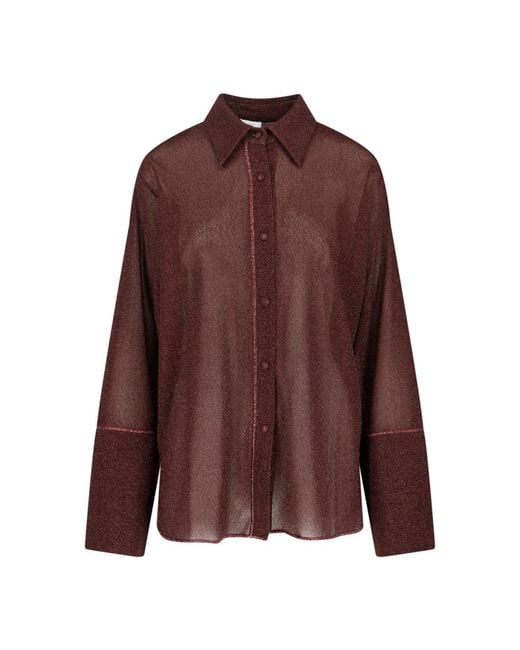 Oseree Brown Lumière Oseree Shirt