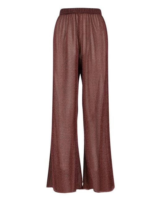 Oseree Red Lumière Trousers