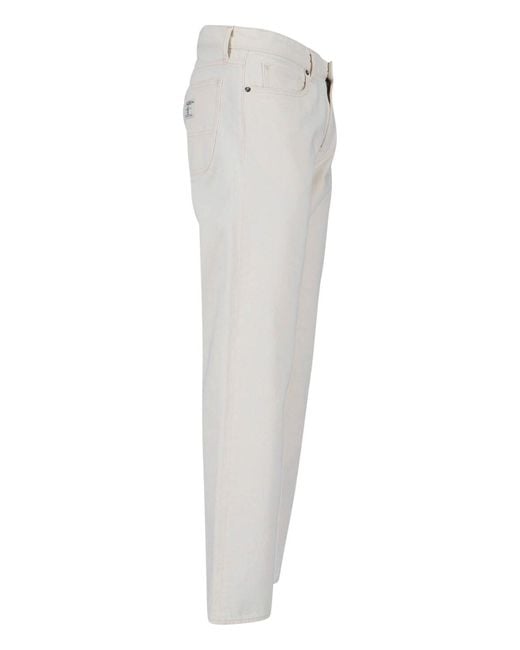 Roy Rogers White Straight Jeans for men