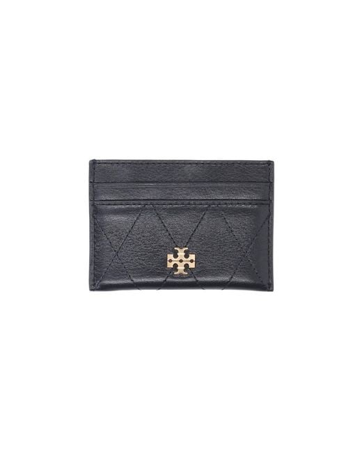 Tory Burch Blue Cardholder "Charlie"