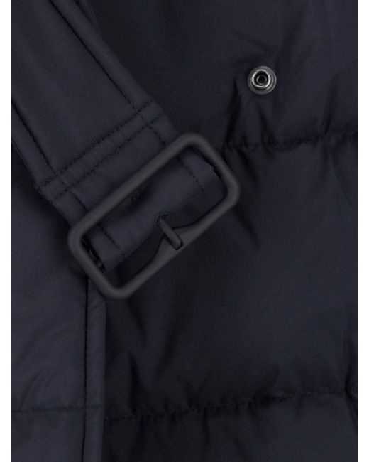 Burberry Blue Padded Jacket