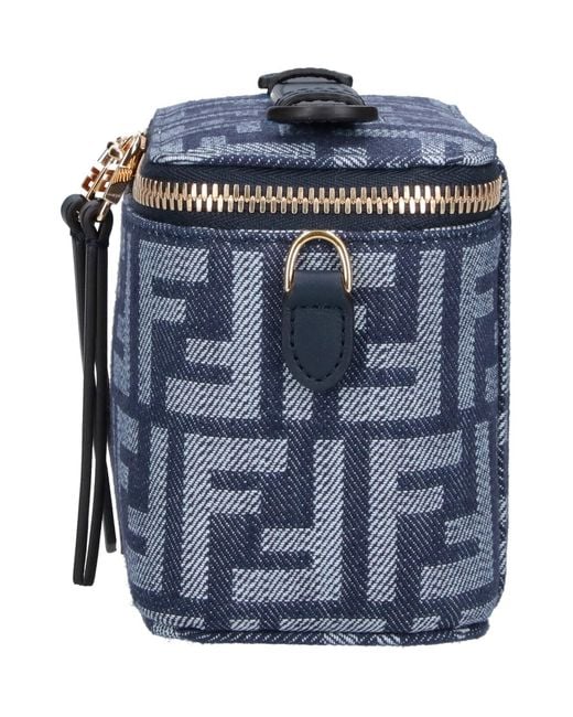 Fendi Blue Pouch "Vanity"