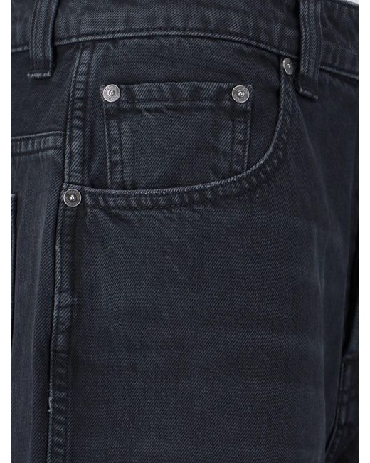 Khaite Blue Dane Wide Jeans