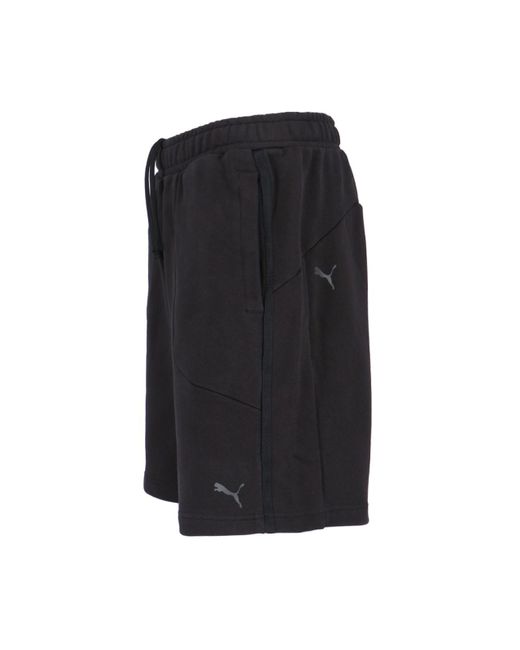 PUMA Black X Pleasures Logo Shorts for men