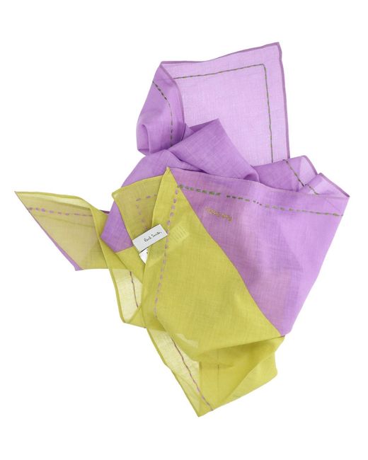 Paul Smith Pink Scarfs Cotton for men