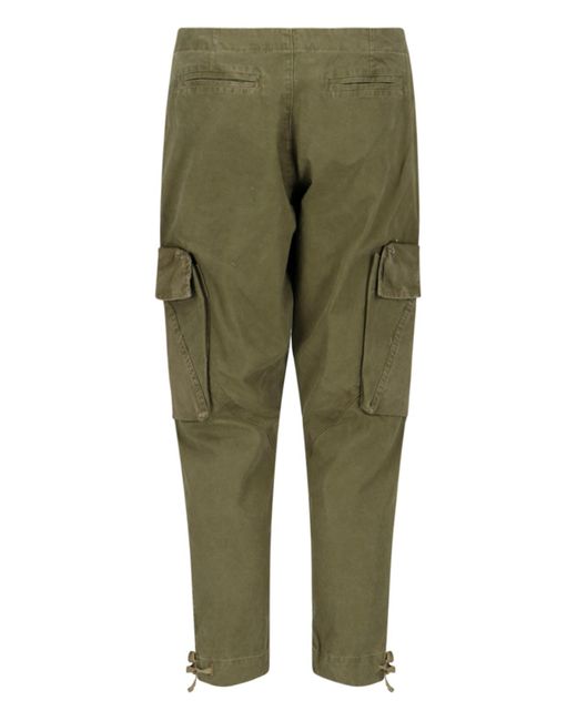 Greg Lauren Green Cargo Pants for men