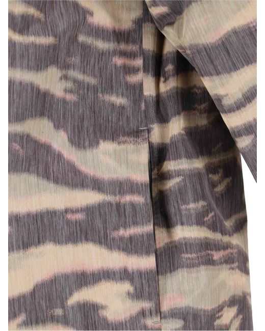 Jil Sander Gray Zip Shirt for men