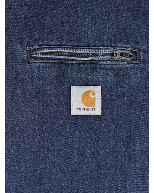 Carhartt Blue Jacket “Og Detroit” for men