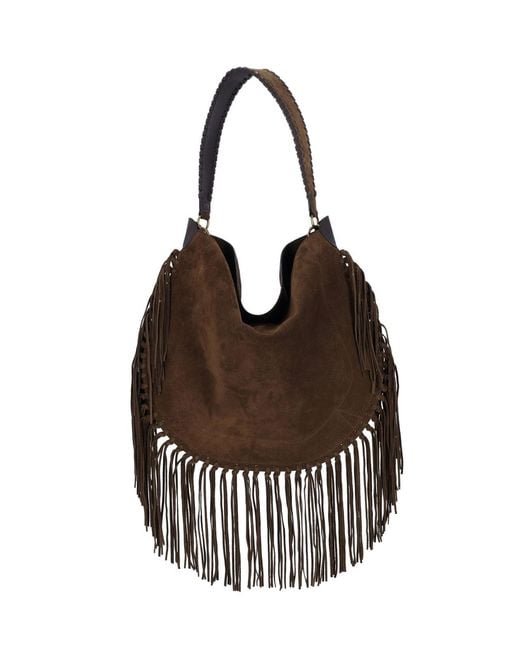 Isabel Marant White Medium Handbag "Oksan Soft"