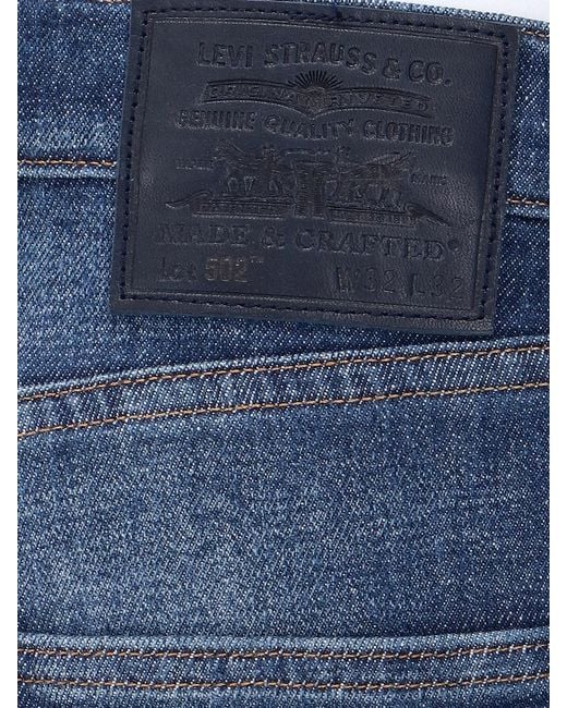 Levi's Strauss Blue "502" Jeans for men