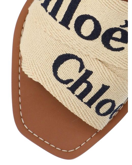 Chloé White Sandals