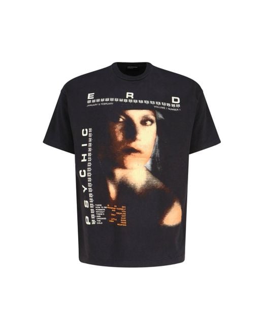 Enfants Riches Deprimes Black 'Psychic Ii' T-Shirt for men
