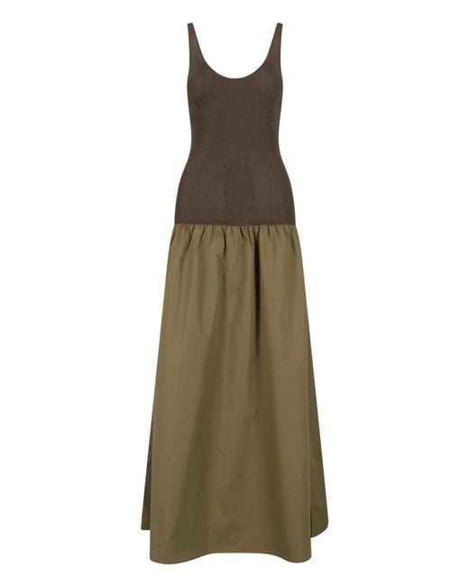 Frankie Shop Natural Maxi Dress "Iliya"