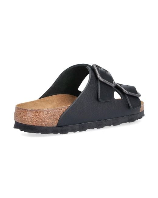 Birkenstock Blue Open-Toe Buckle Strap Sandals for men