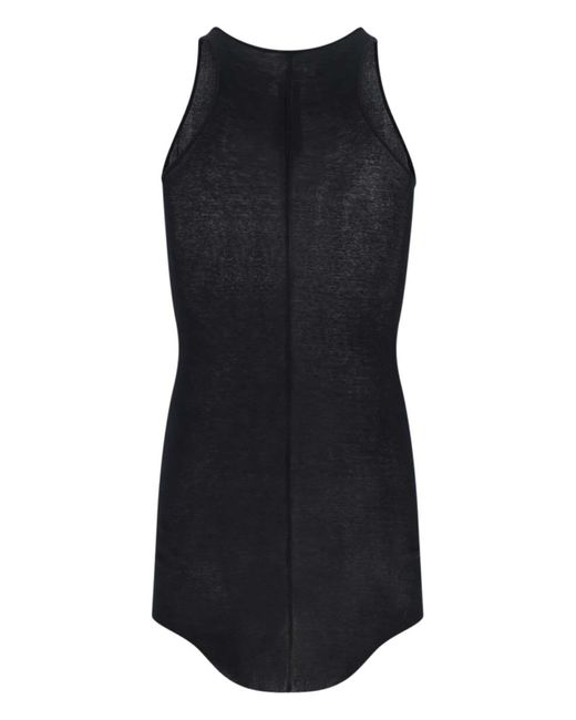 Tank Top Classico di Rick Owens in Black da Uomo