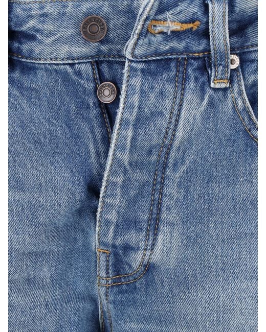 Balenciaga Blue Straight Jeans