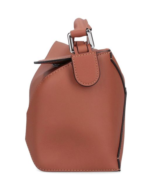 Loewe Brown Small Handbag "Puzzle Edge"